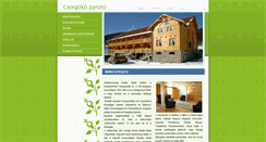 Desktop Screenshot of csorgoko.panzio.ro